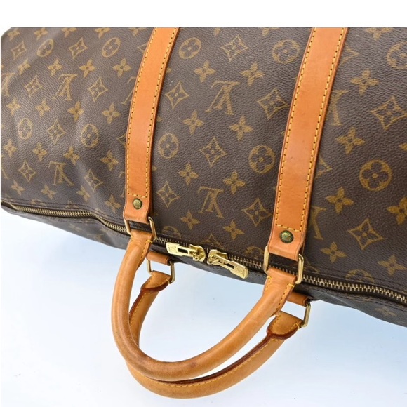 LOUIS VUITTON Keepall 55 Monogram Boston Bag Monogram Canvas - Picture 3 of 10